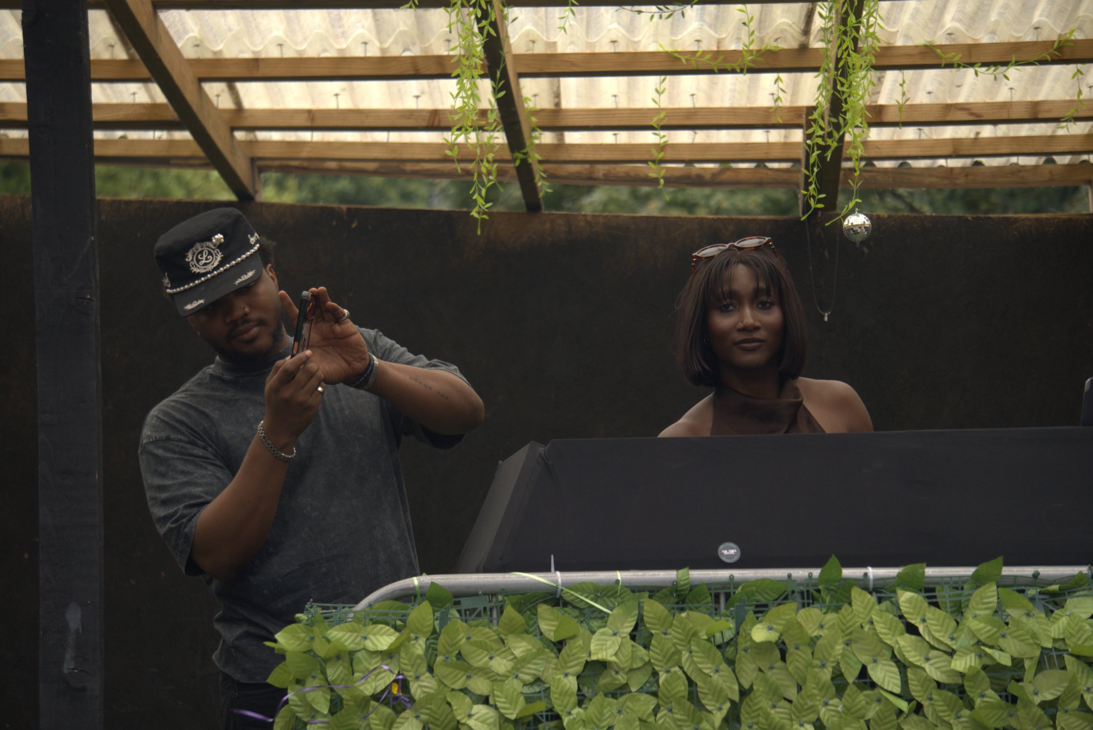 The DJs setting the rhythm